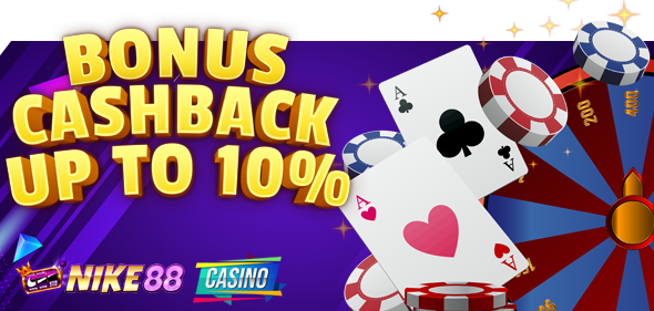 Bonus Cashback Live Casino 10%